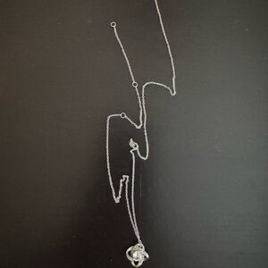 Irish love knot necklace